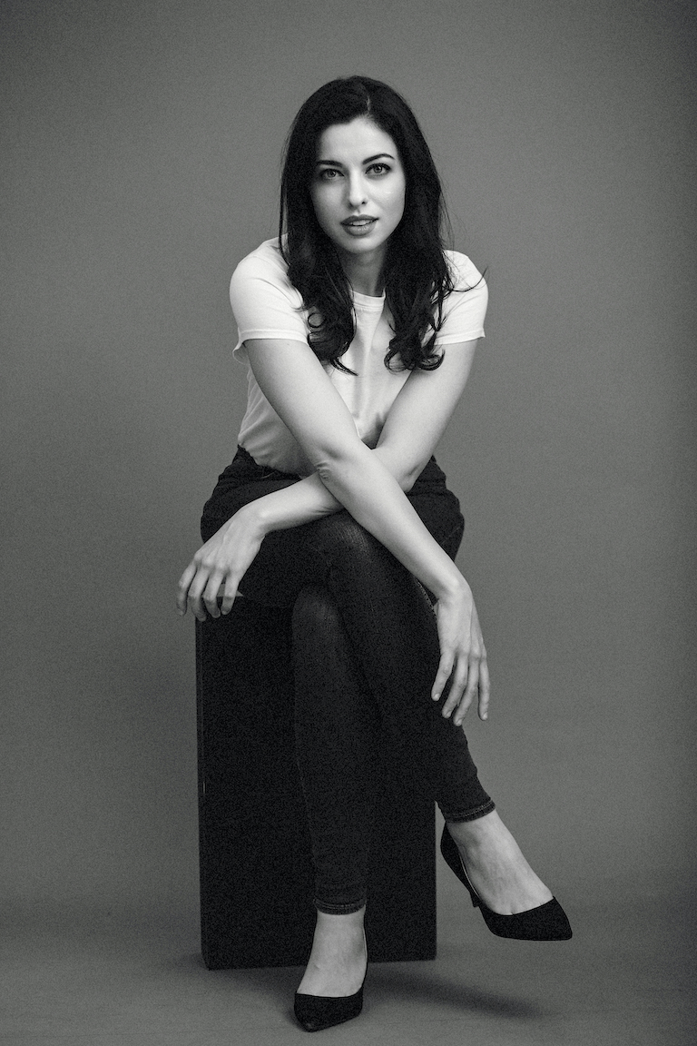 Portrait of Kait sitting